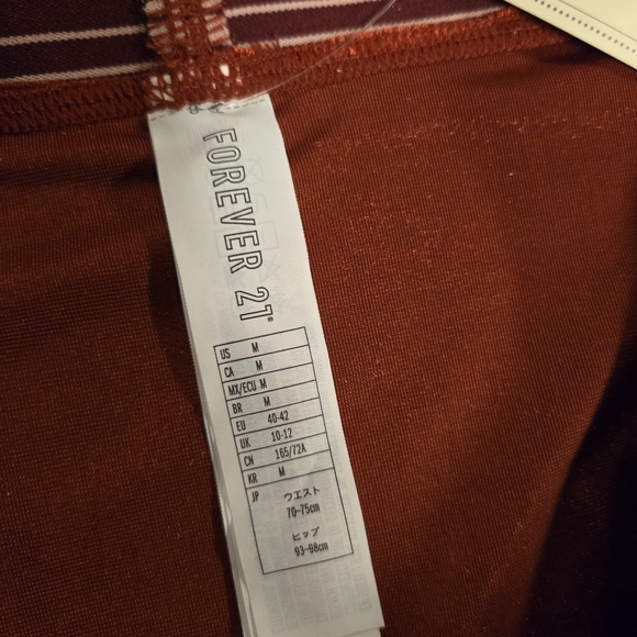 Forever 21 Velvet Red Bandeau Set - Picture 9 of 10
